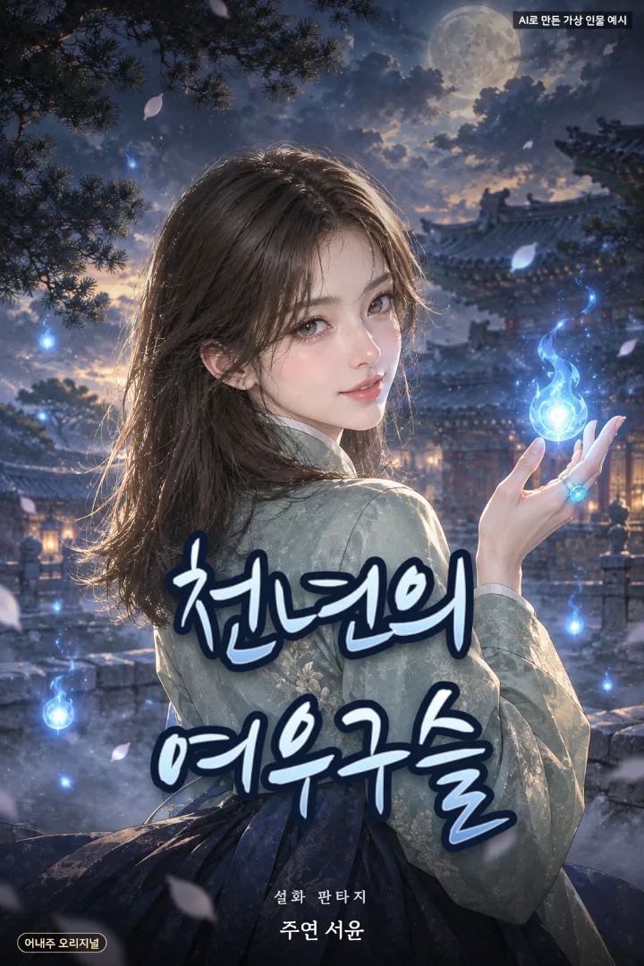 천년 구미호와의 인연 프리미엄 표지 예시
